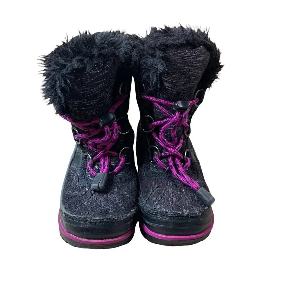 Sorel toddler girl black boots‎